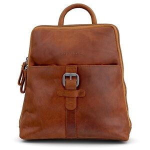 Brown Leather Backpack Spikes & Sparrow